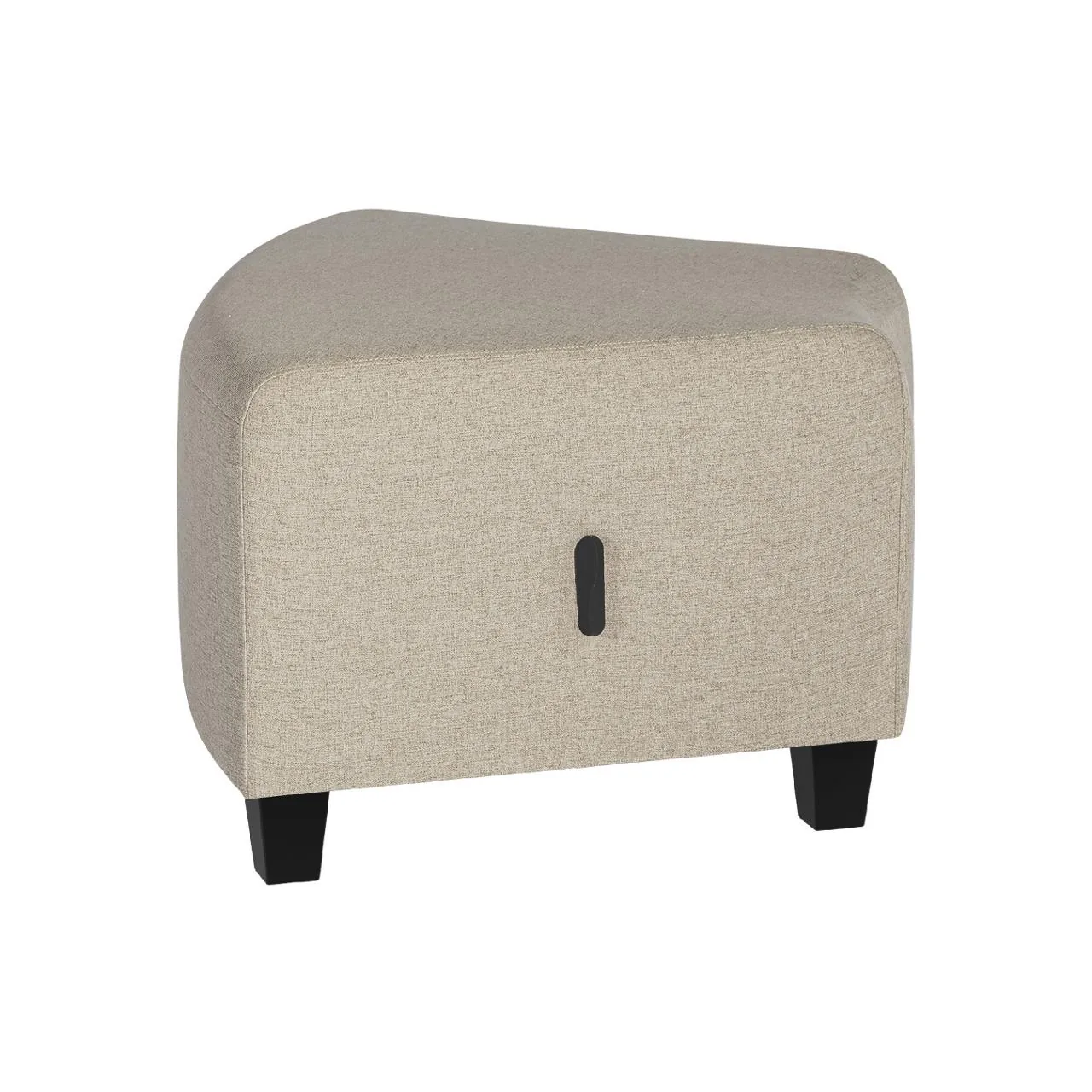 Modulsofa Hizia sete u/rygg skrå beige