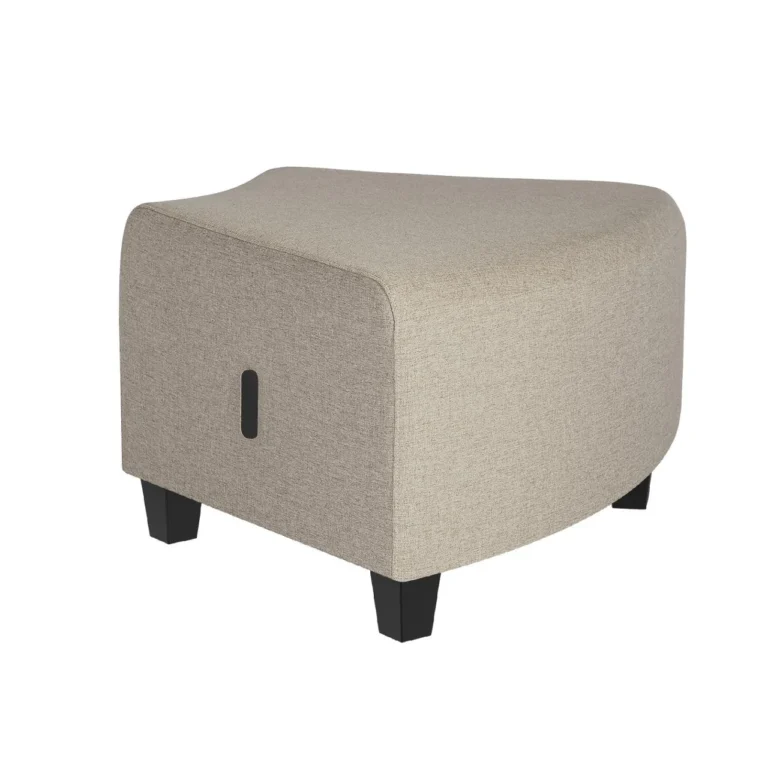 Modulsofa Hizia sete u/rygg skrå beige - Bilde 2