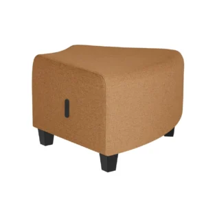 Modulsofa Hizia sete u/rygg skrå brun