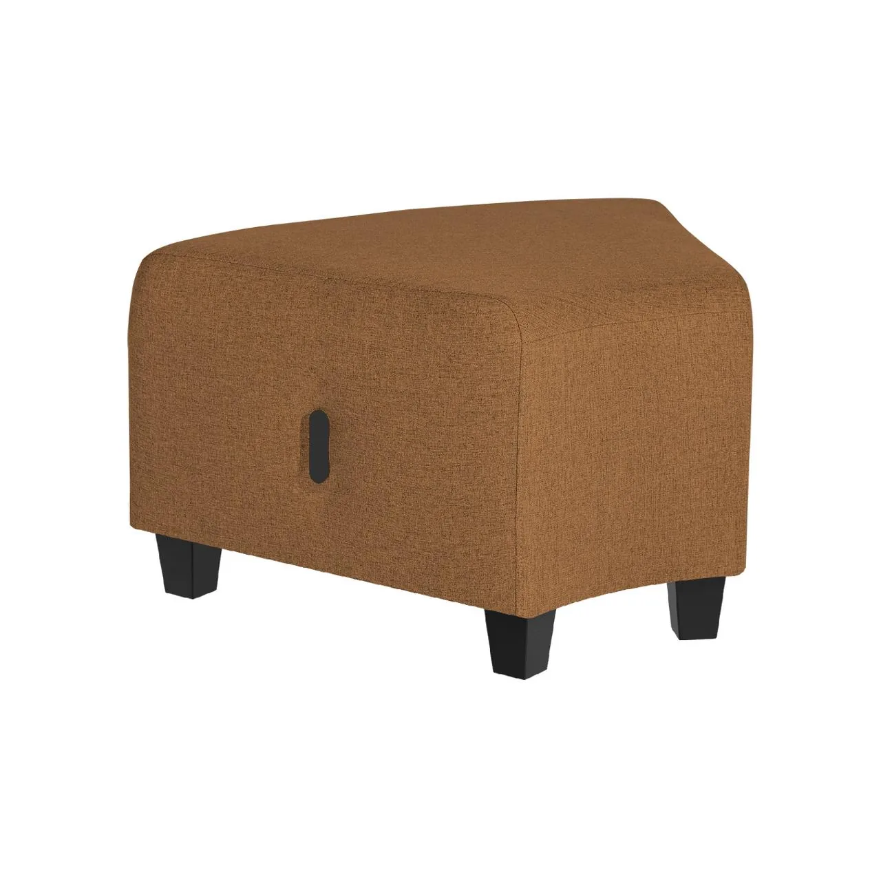 Modulsofa Hizia sete u/rygg skrå brun