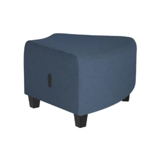 Modulsofa Hizia sete u/rygg skrå blå
