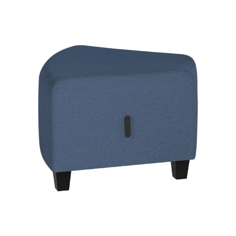 Modulsofa Hizia sete u/rygg skrå blå - Bilde 2