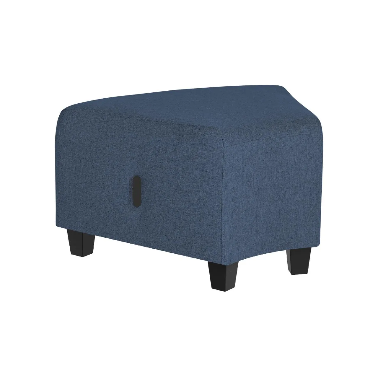 Modulsofa Hizia sete u/rygg skrå blå