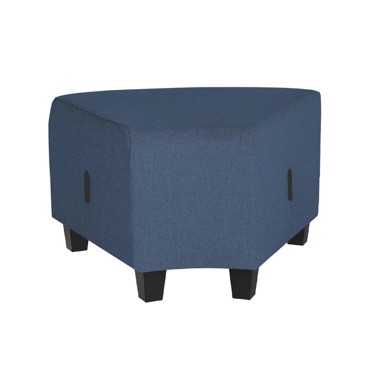 Modulsofa Hizia sete u/rygg skrå blå