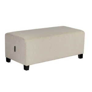 Modulsofa Hizia 2-seter sete u/rygg beig