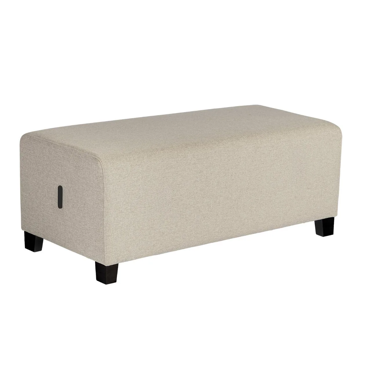 Modulsofa Hizia 2-seter sete u/rygg beig