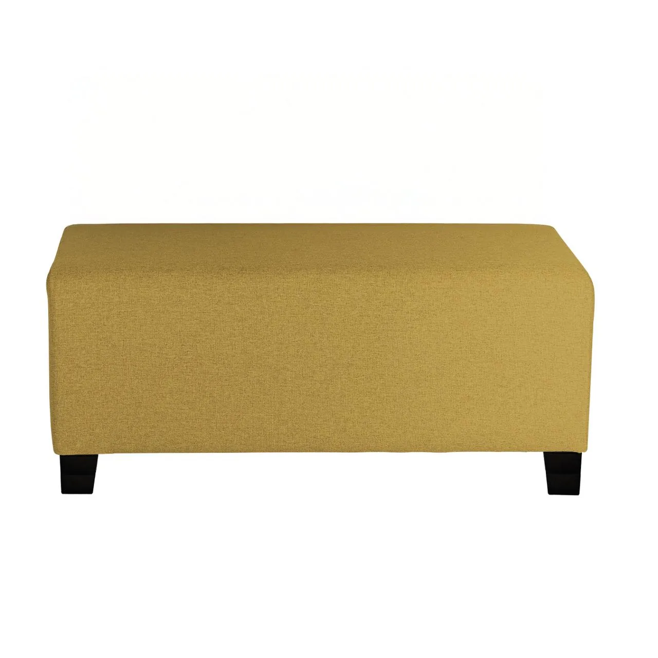 Modulsofa Hizia 2-seter sete u/rygg gul