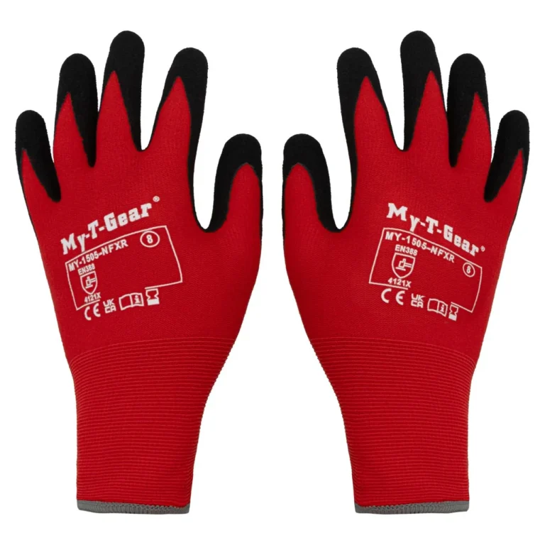 Hanske MTG MY-1505-NFXR nitril 6 rød