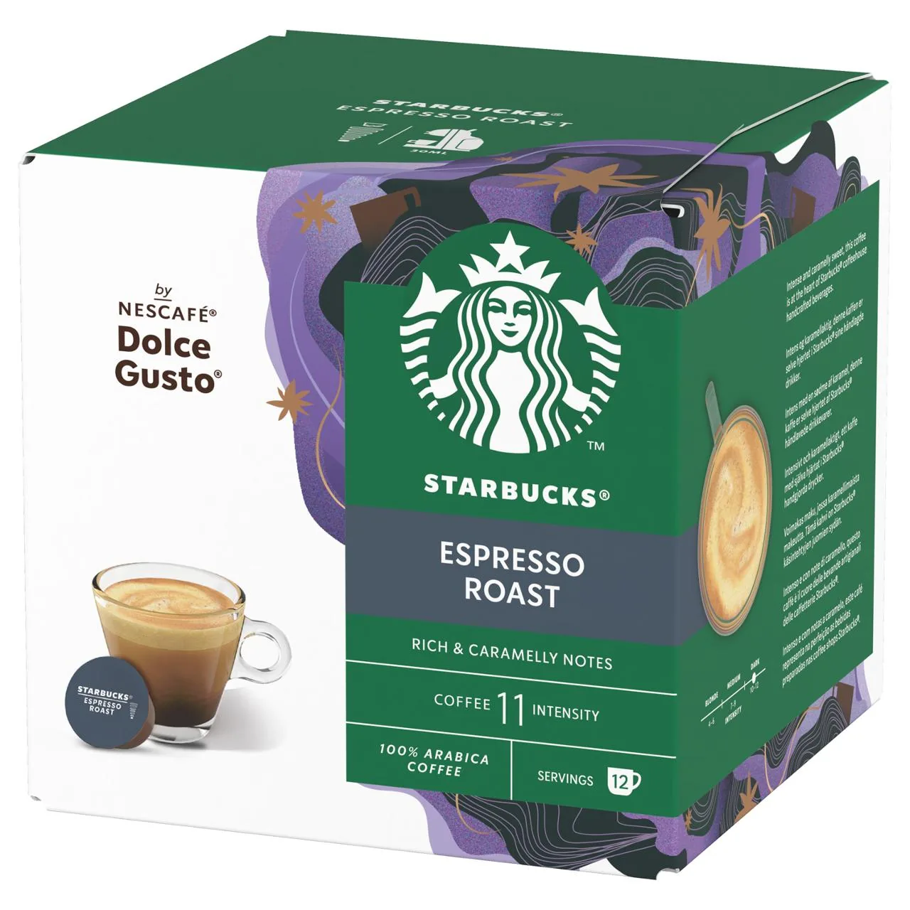 Kaffekapsel STARBUCKS Espresso Roast(12)