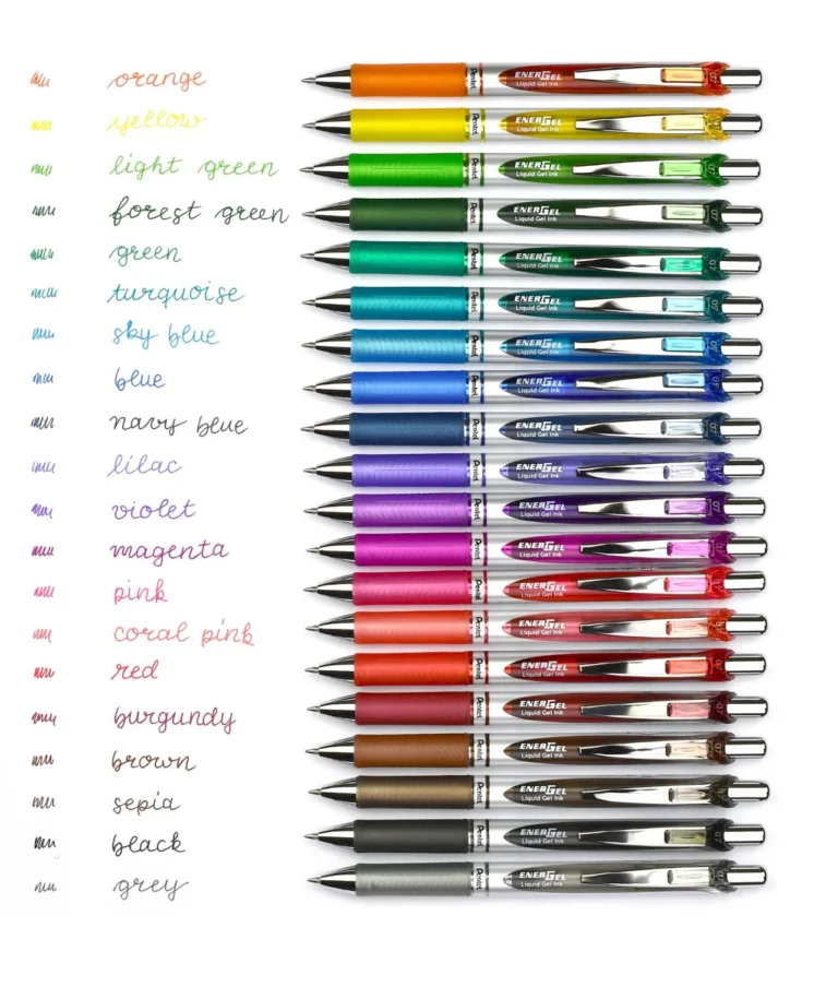 Geleroller PENTEL EnerGel 07 sort - Bilde 7