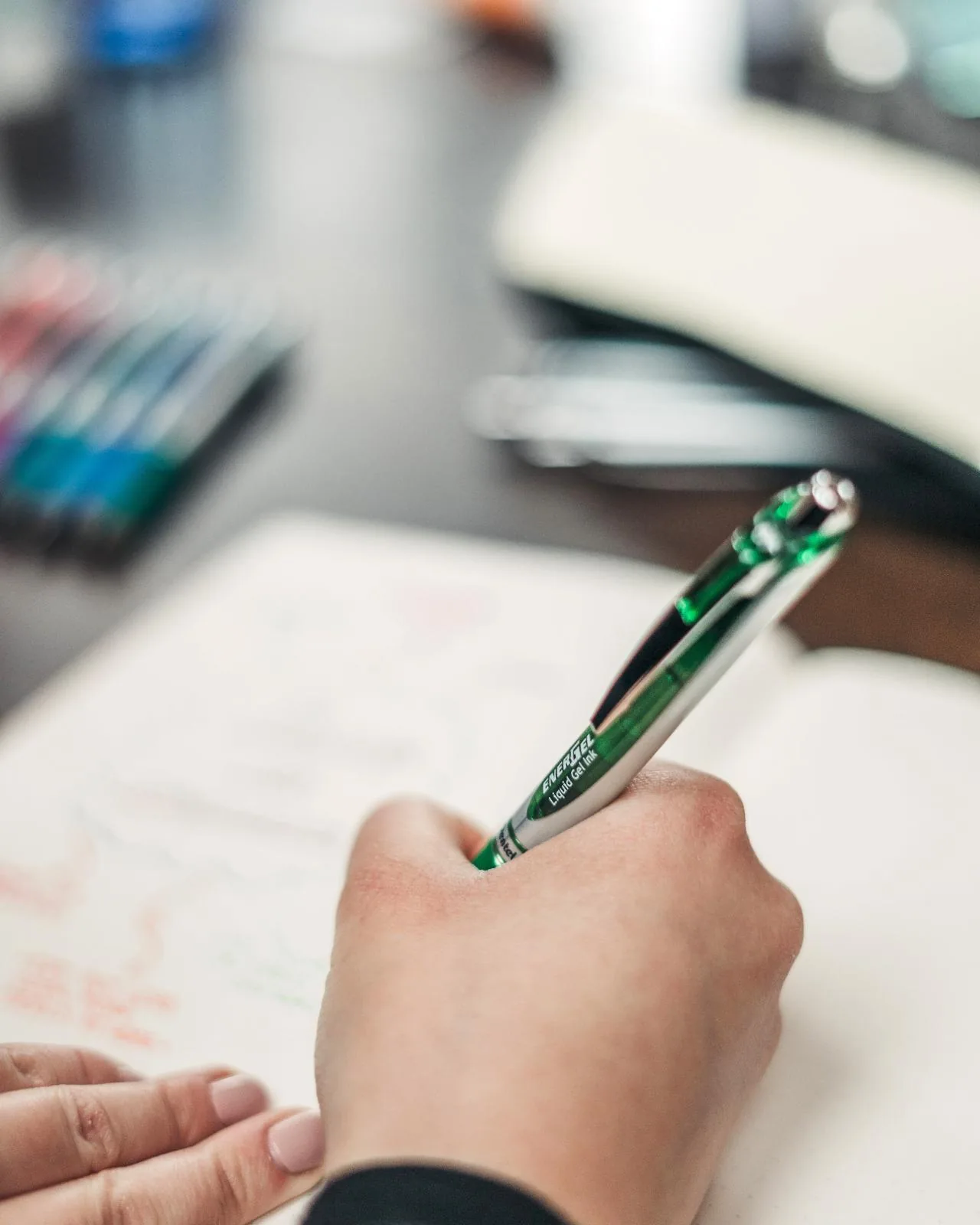 Geleroller PENTEL EnerGel 07 blå