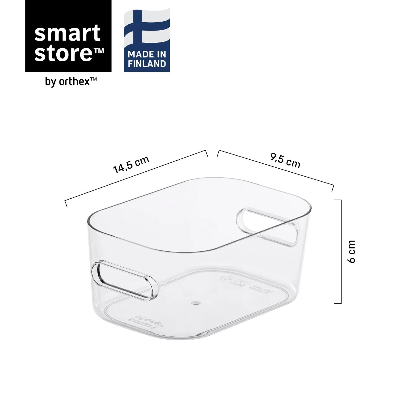 Oppbevaringsboks SMARTSTORE C.Clear XS