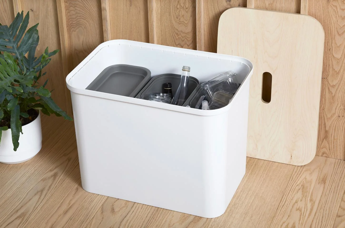 Oppbevaringsboks SMARTSTORE C. 76L hvit