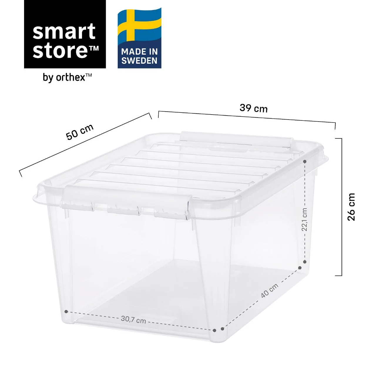 Oppbevaringsboks SMARTSTORE Classic 31L