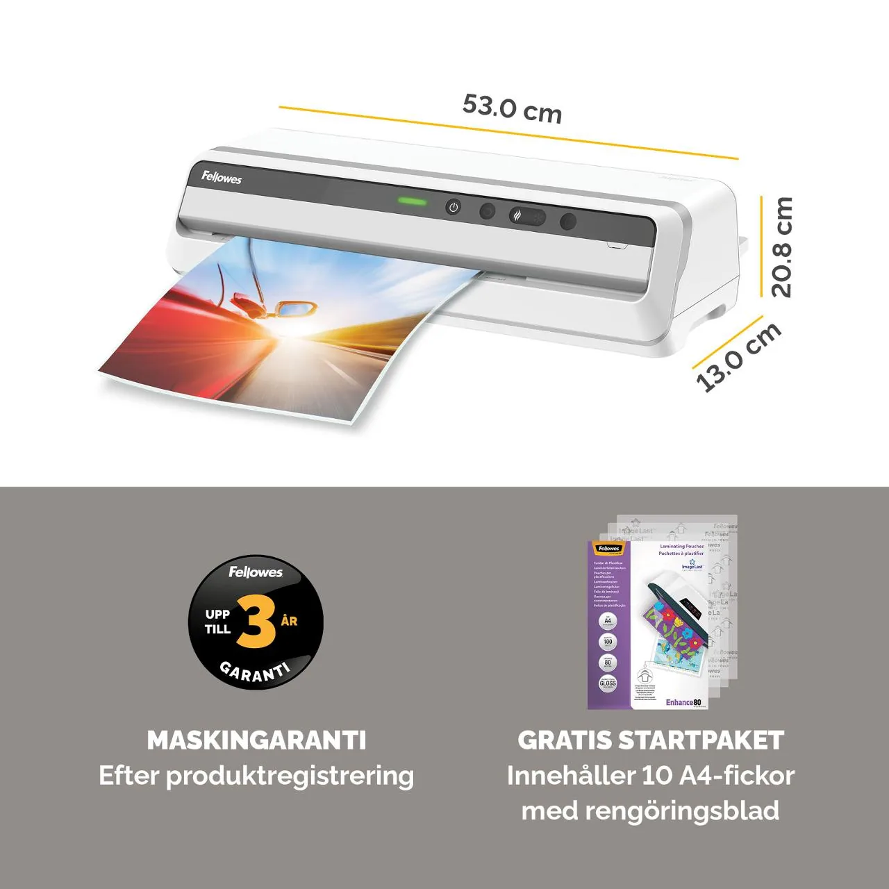 Lamineringsmaskin FELLOWES Jupiter A3