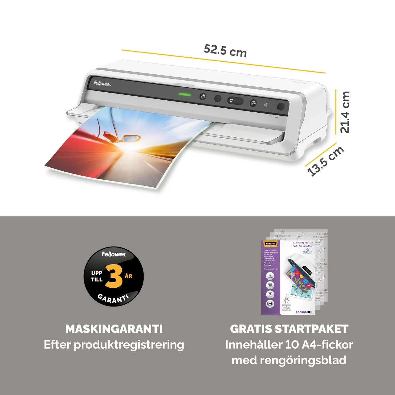 Lamineringsmaskin FELLOWES Venus A3