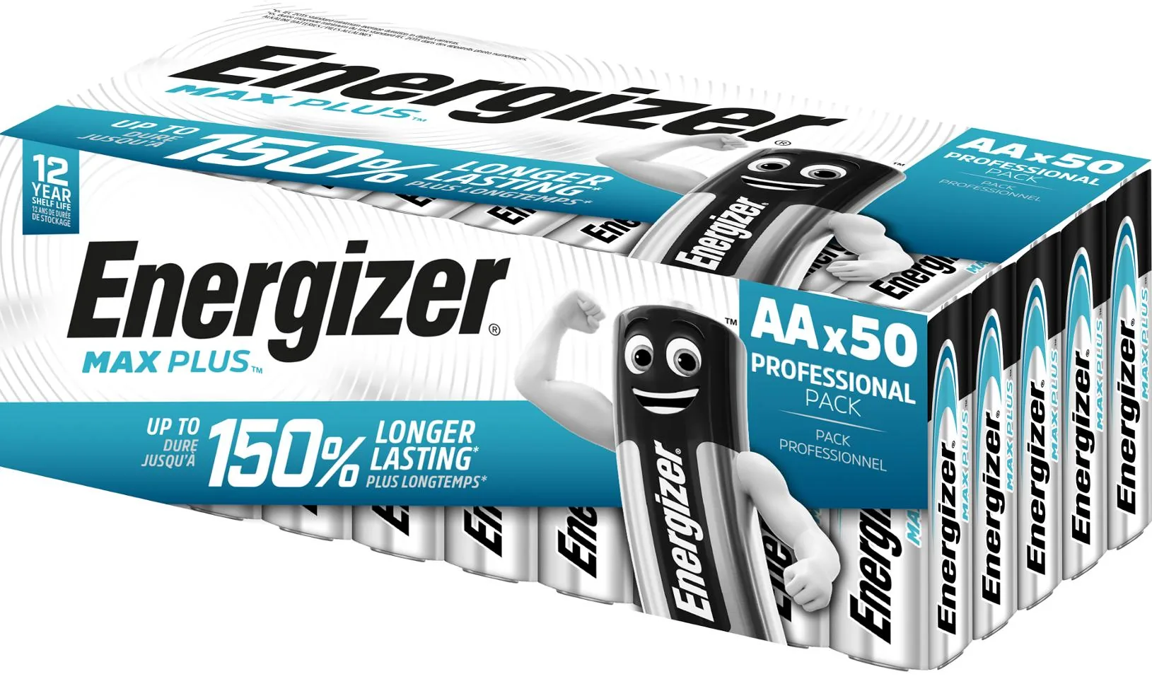 Batteri ENERGIZER Max Plus AA (50)