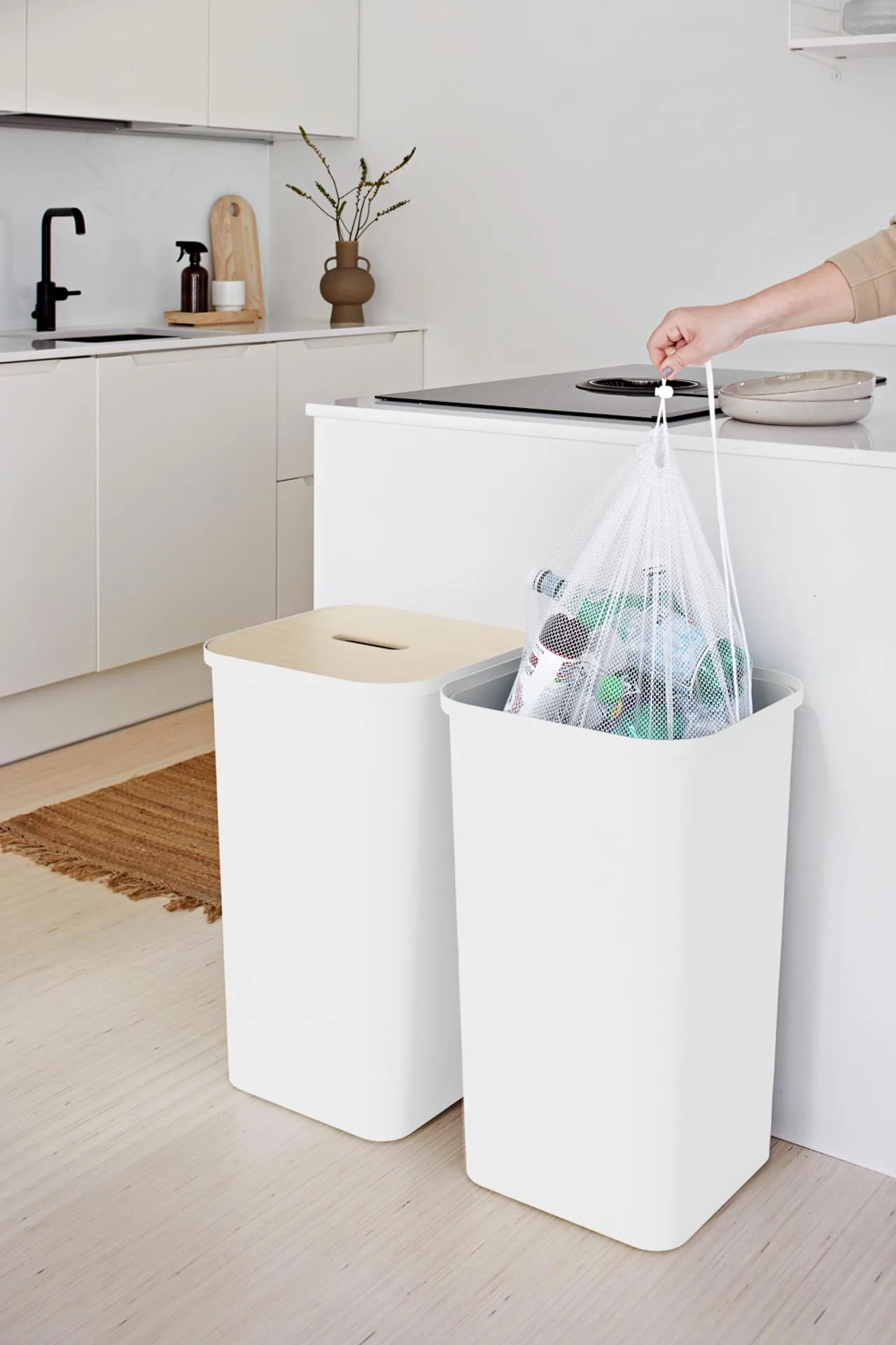 Oppbevaringsboks SMARTSTORE C. 53L hvit