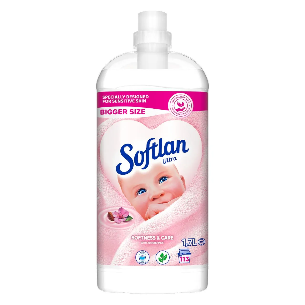 Tøymykner SOFTLAN 1,7L Softness & Care