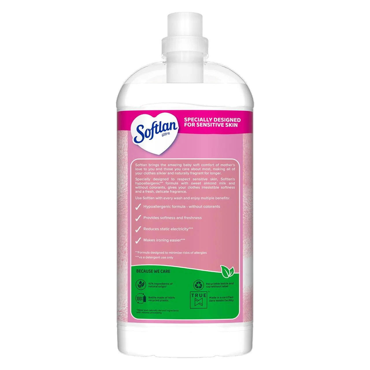 Tøymykner SOFTLAN 1,7L Softness & Care