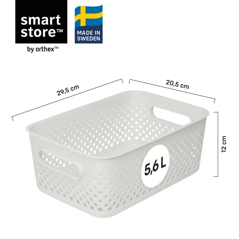 Oppbevaringskurv SMARTSTORE Essence M hv - Bilde 2