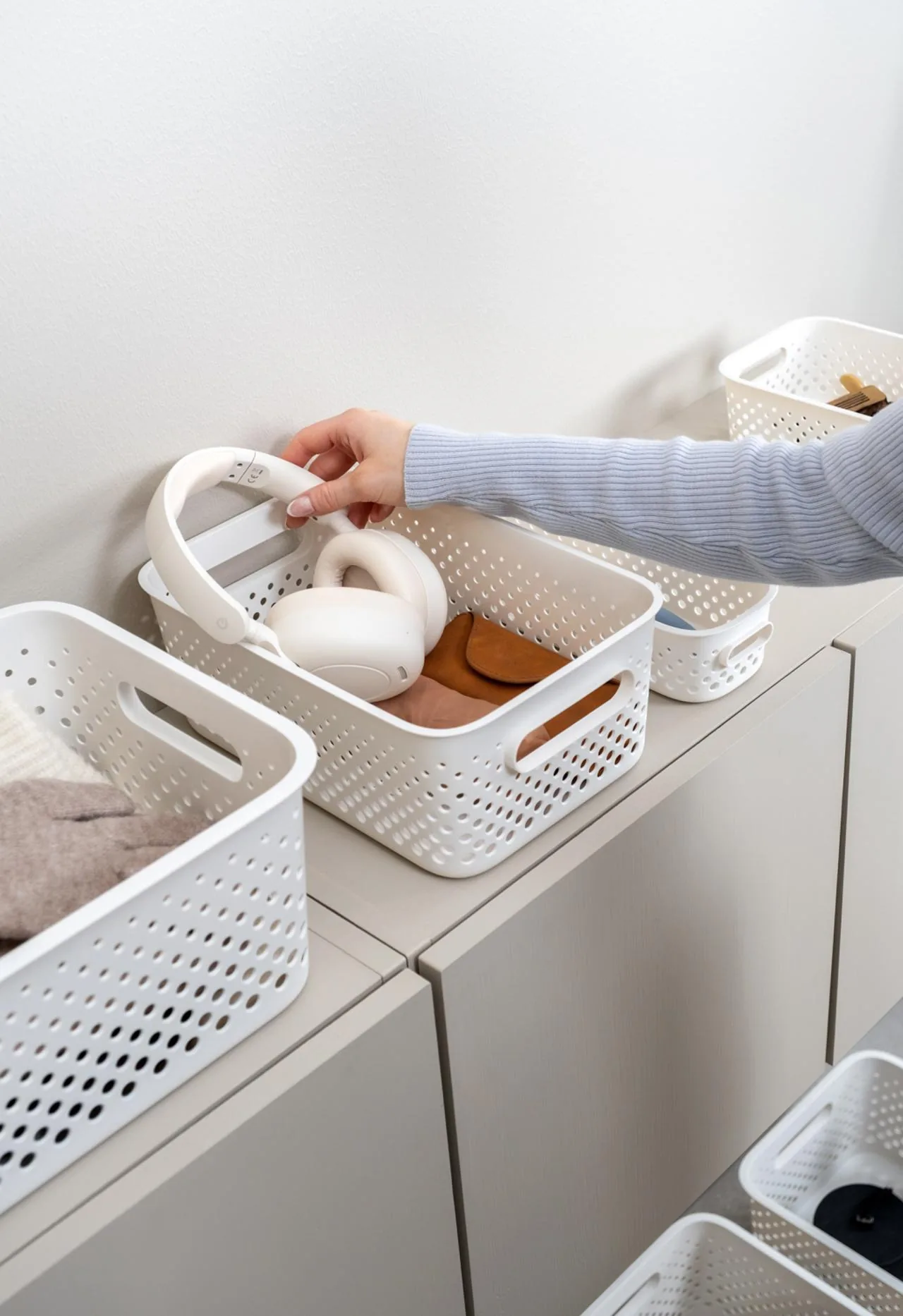 Oppbevaringskurv SMARTSTORE Essence M hv