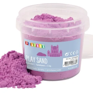 Lekesand PLAYBOX fiolett 1 kg
