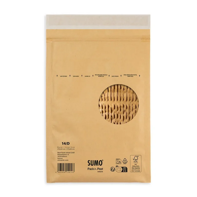 Polstret konvolutt SUMO 175x265mm