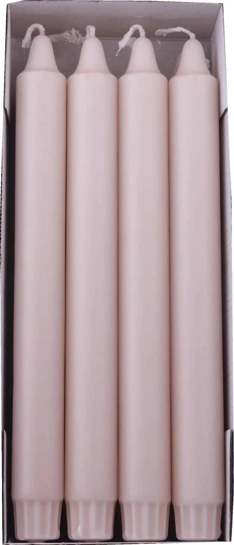 Kronelys DIANA stearin 24cm sand (8)