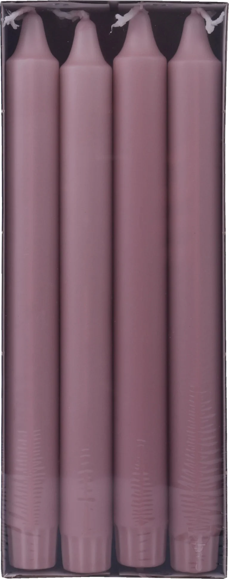 Kronelys DIANA stearin 24cm rosa (8)
