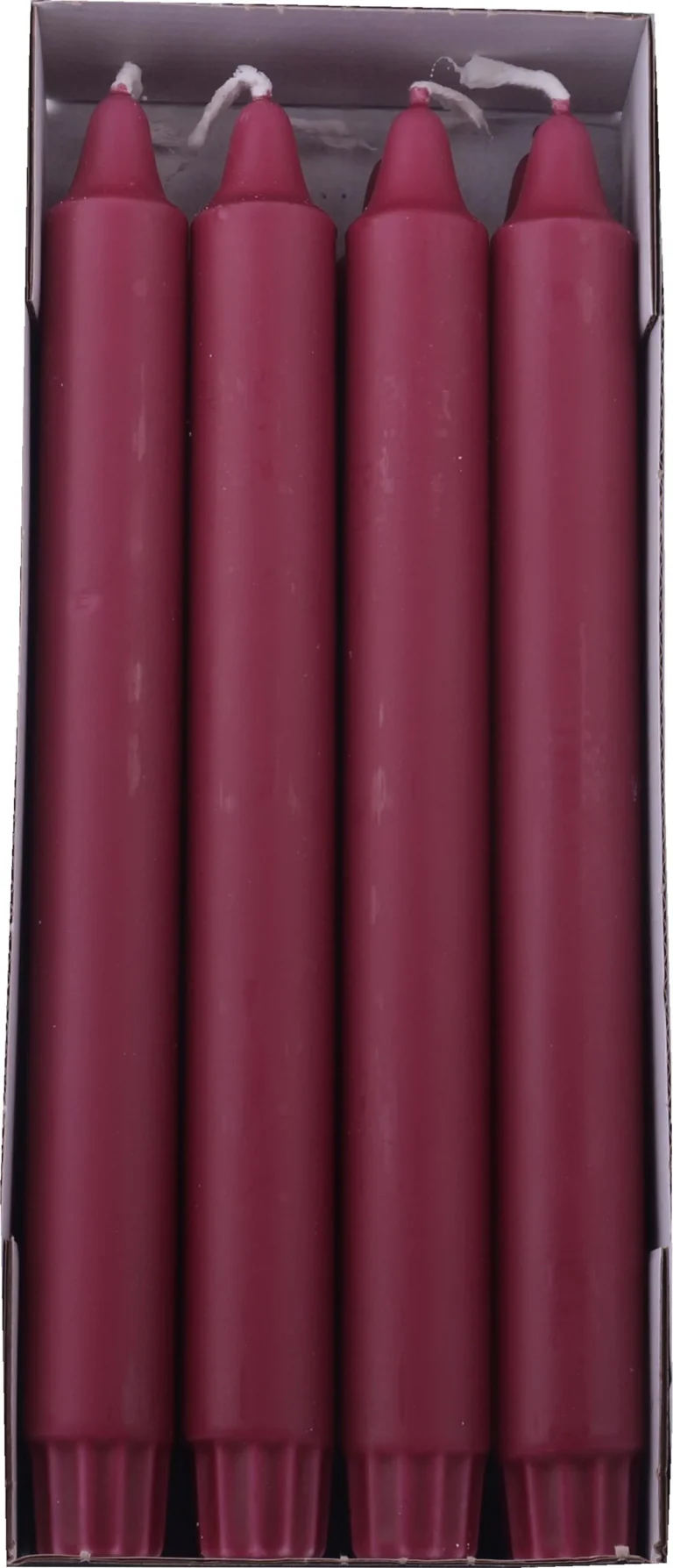Kronelys DIANA stearin 24cm burgunder(8)