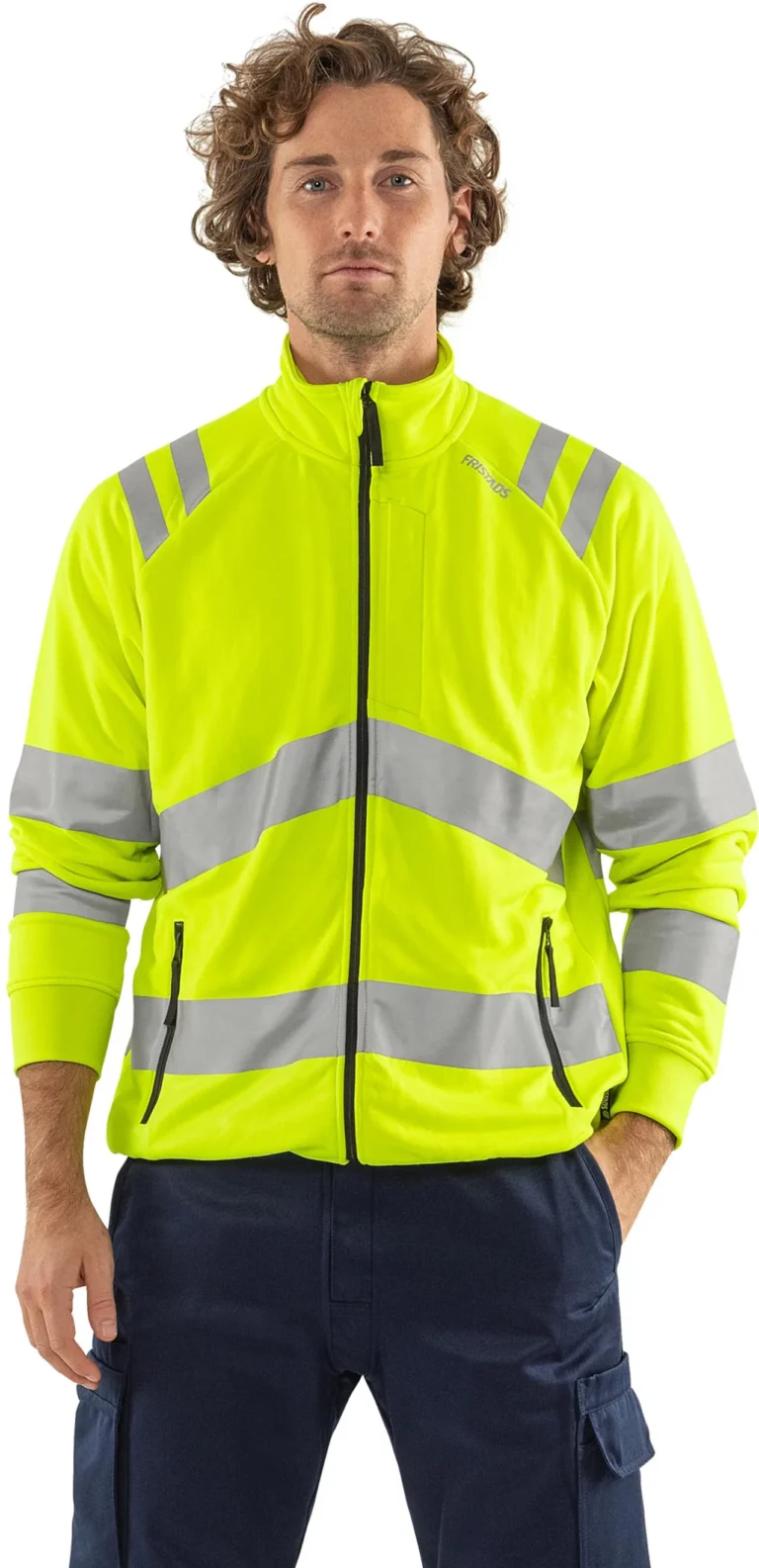 Jakke FRISTADS 7863 GPSW HiVis XL - Bilde 3