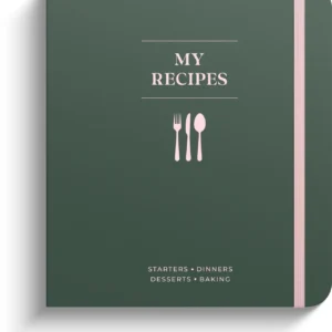 Notatbok BURDE My recipes 224S 216x190mm