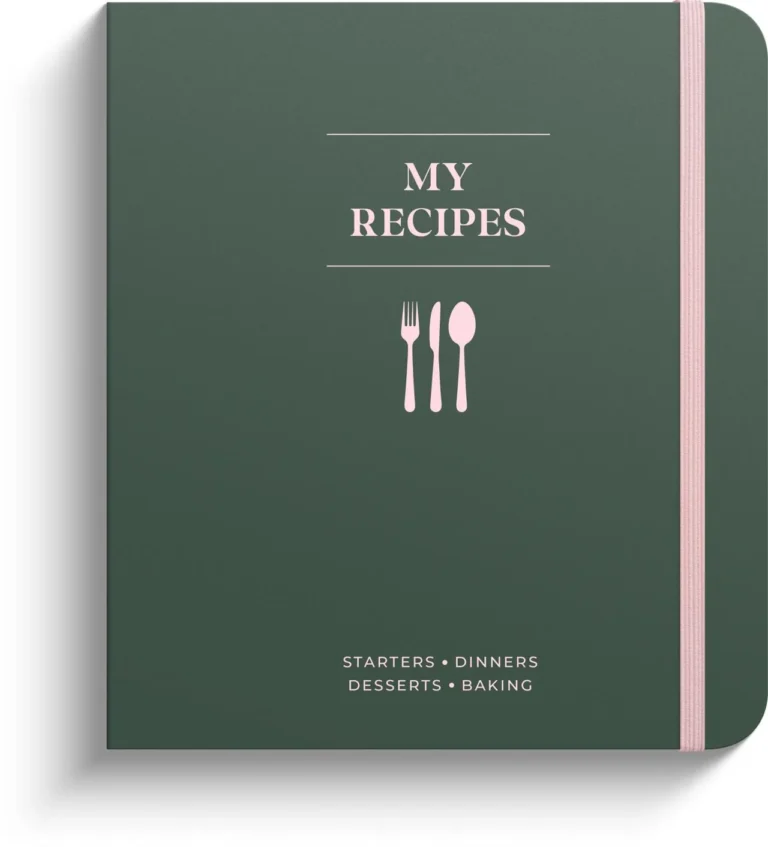 Notatbok BURDE My recipes 224S 216x190mm