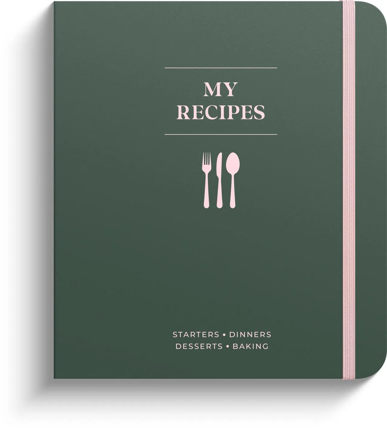 Notatbok BURDE My recipes 224S 216x190mm