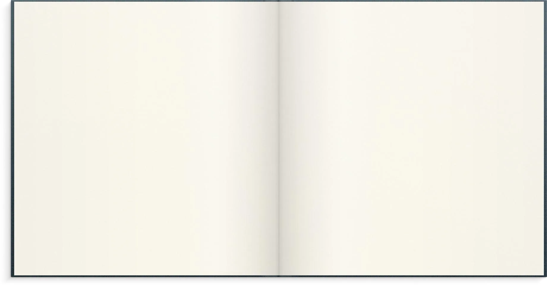 Notatbok BURDE Memory book tekstil blå