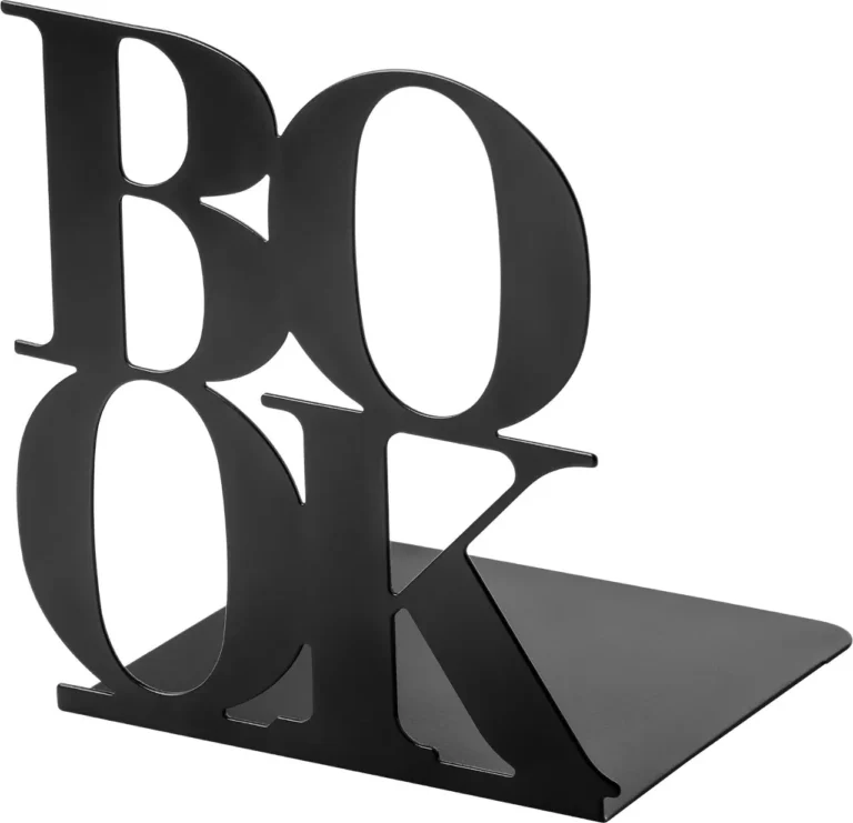 Bokstøtte BURDE BOOK sort (2)