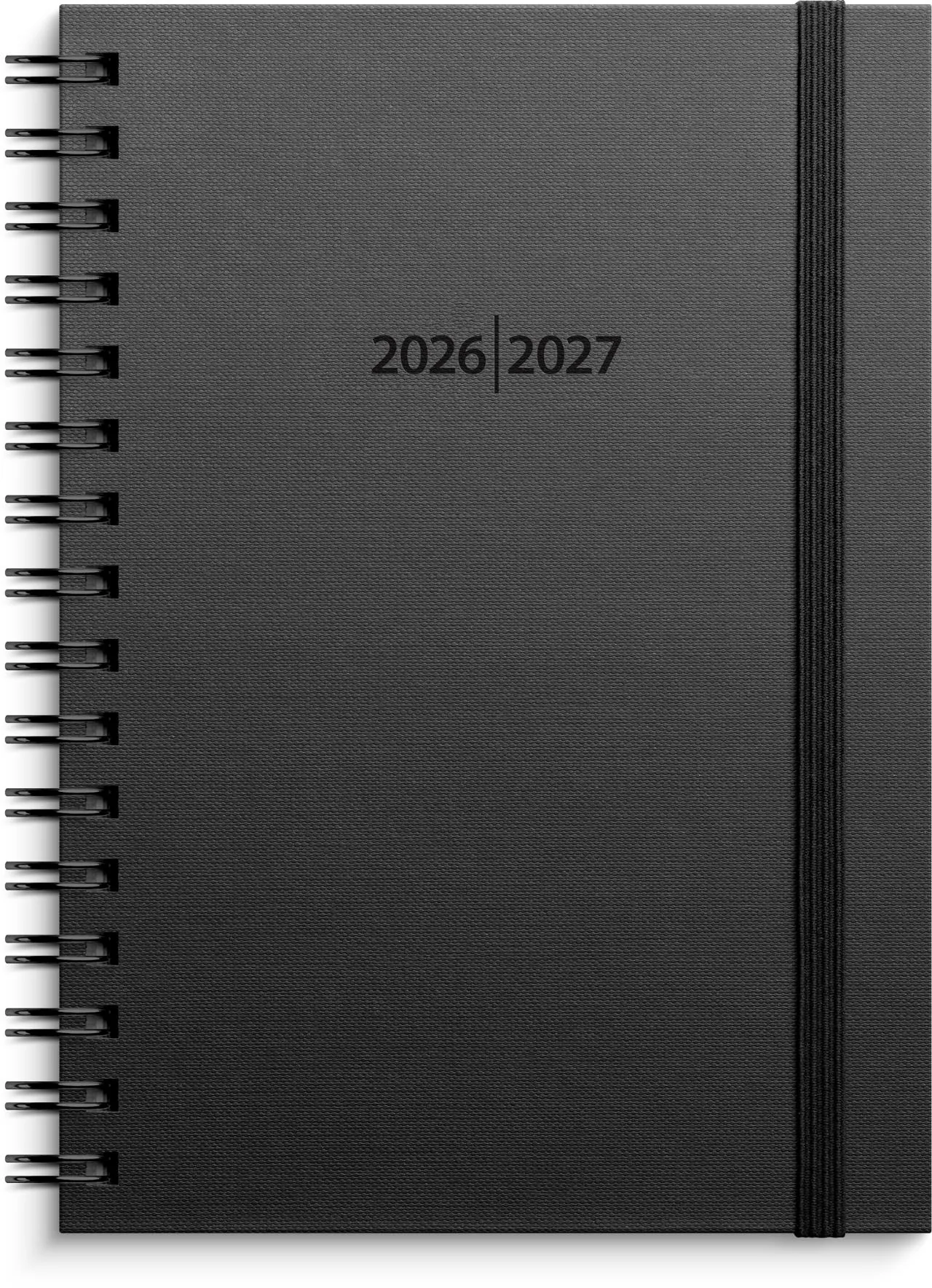 Studentkalender GRIEG A5 spir 26/27 sort