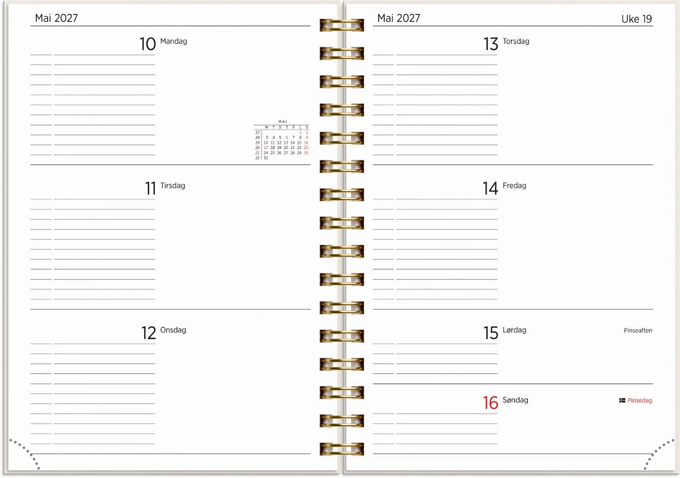 Studentkalender GRIEG A5 26/27 Flower