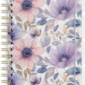 Organizer og Notes GRIEG A5 26/27 Flower