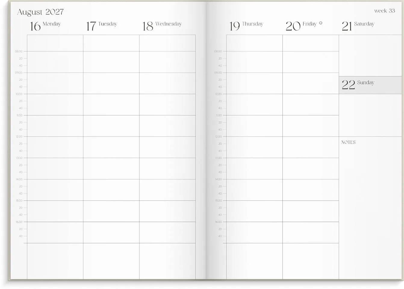 Kalender Burde Student Planner A5 26/27