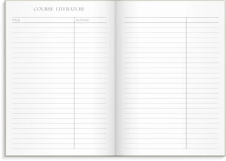 Kalender Burde Student Planner A5 26/27 - Bilde 7