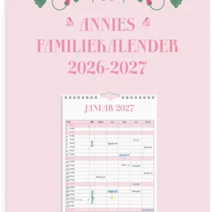 Familiekalender GRIEG Annie 26/27