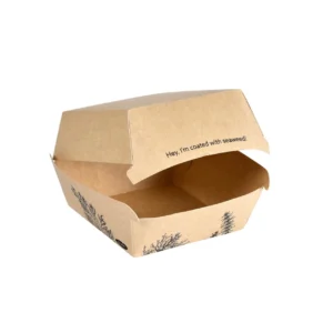 Hamburgerboks DUNI Alga 12x12cm (200)