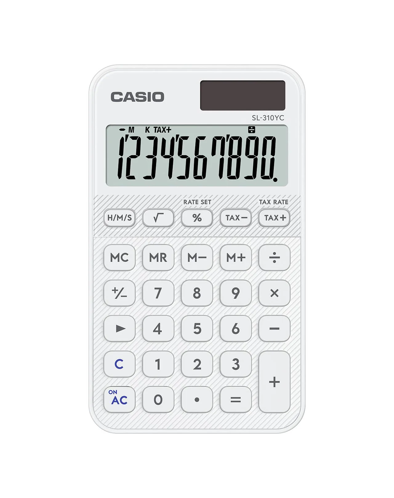 Lommekalkulator CASIO SL-310YC hvit
