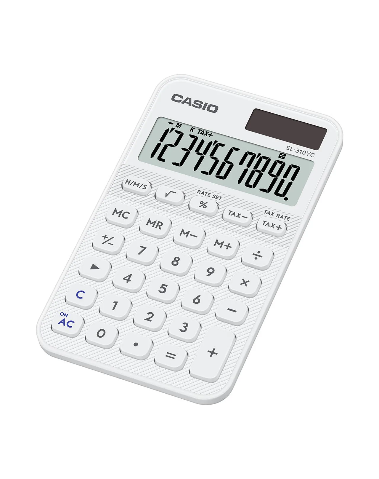 Lommekalkulator CASIO SL-310YC hvit