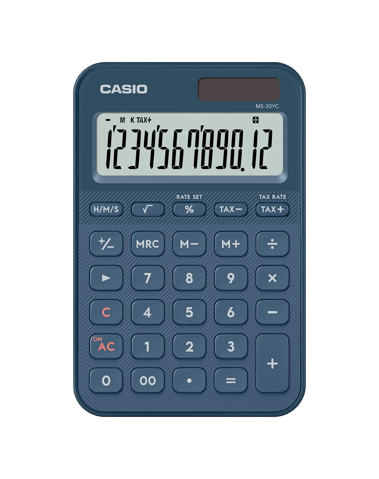 Bordregner CASIO MS-20YC blå