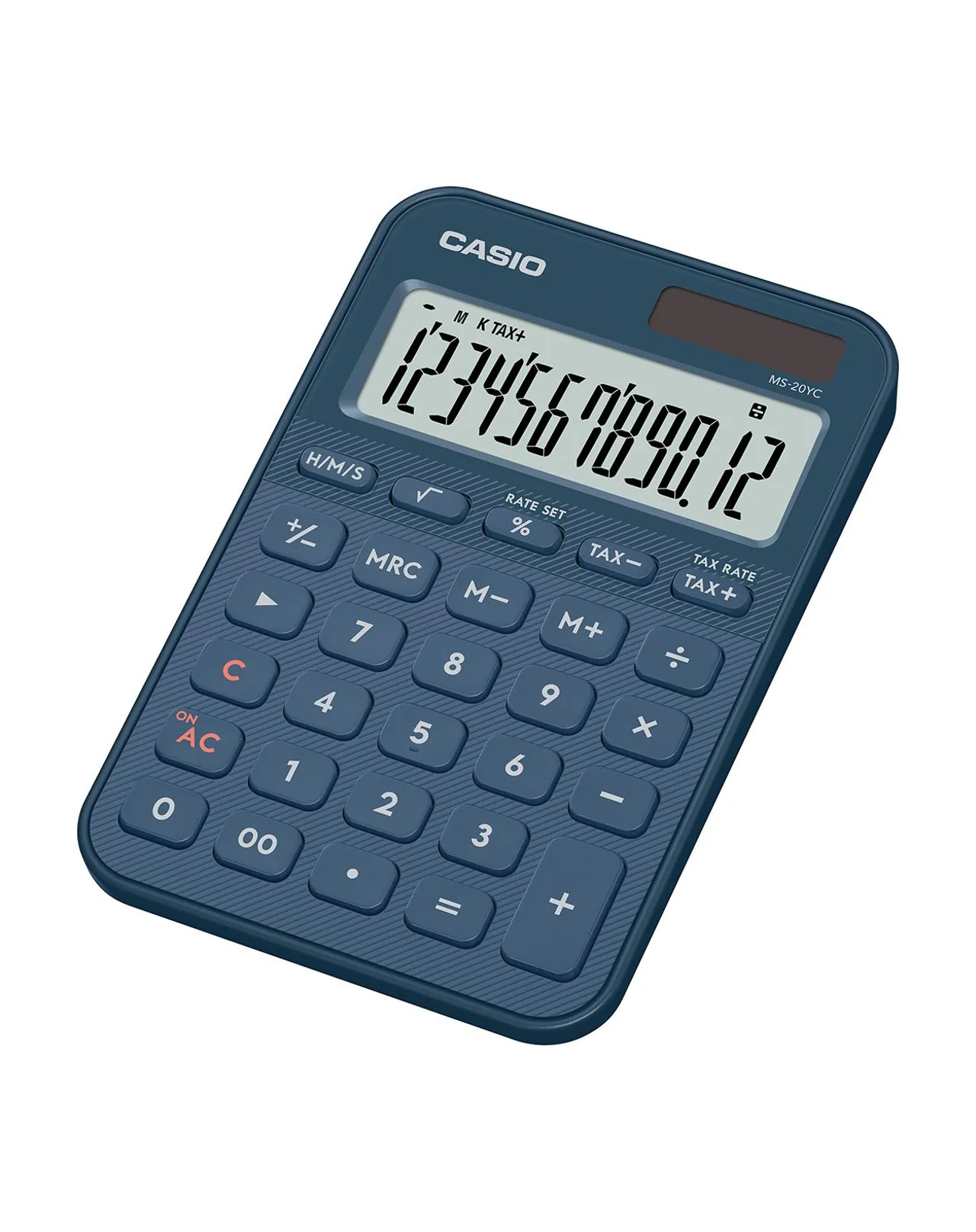 Bordregner CASIO MS-20YC blå