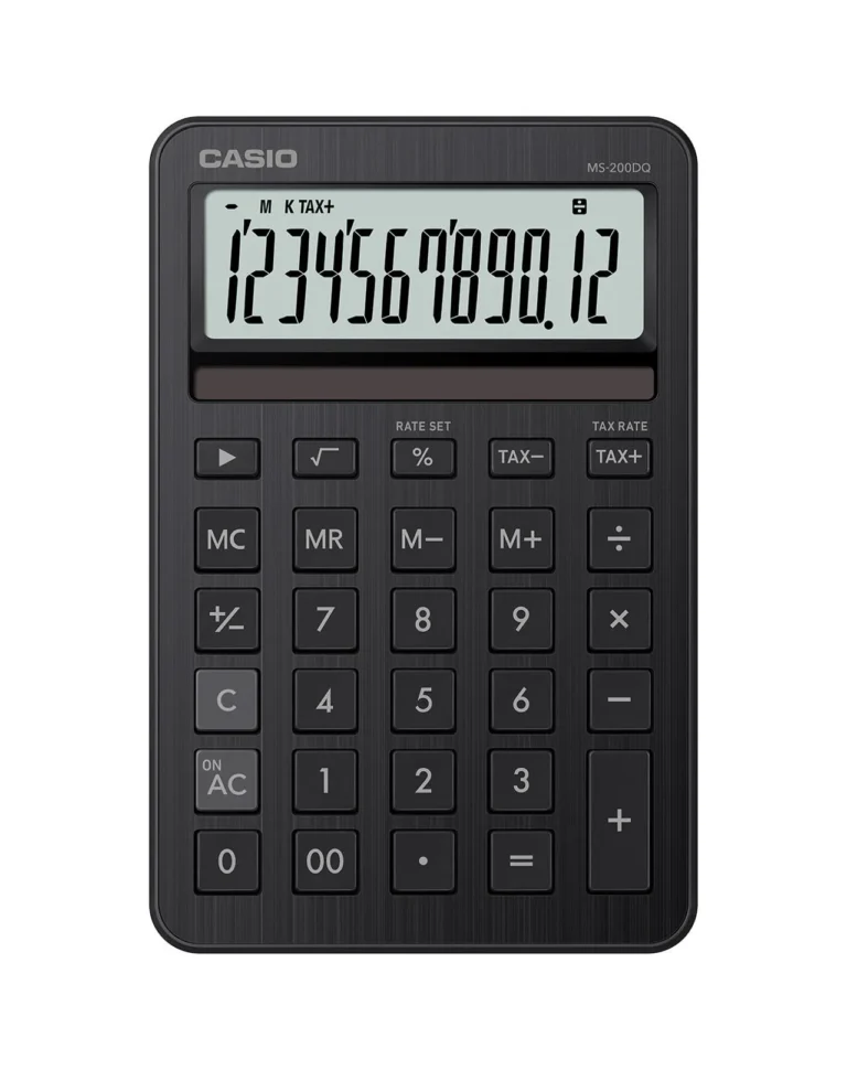 Kalkulator CASIO MS-200DQ sort