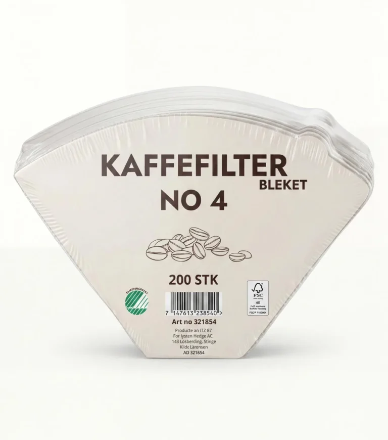 Kaffefilter no.4 bleket (200)